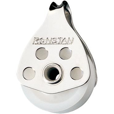 גלגלת שטוחה 29 ממ לחבל 8 ממ Ronstan גלגלת קומפקטית