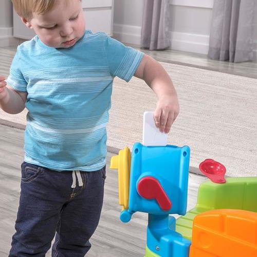 פינת פעילות בית לפעוטות TODDLER CORNER HOUSE עם 15 אביזרי משחק 8771