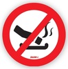 מדבקה לסירה No Smoking Lalizas