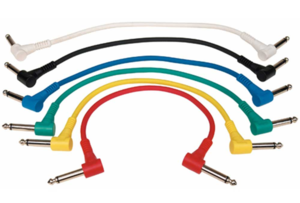 6 כבלים 15ס"מ לאפקטים WARWICK RockCable RCL 30011