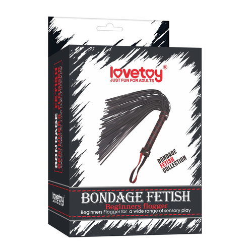 שוט זנבות פשוט למתחילות Lovetoy - Bondage Fetish