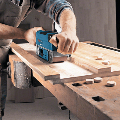 מלטשת סרט מקצועית BOSCH GBS 75AE