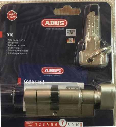 צילינדר אבטחה מירבית להתקנה עצמית תוצרת ABUS