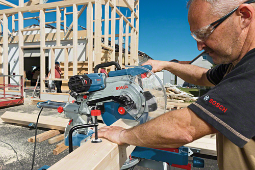 מסור פנדל + סטנד נייח  BOSCH GCM 12 SDE 1B12.3