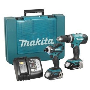 סט מקדחה + אימפקט MAKITA- DLX2022YX1 18V