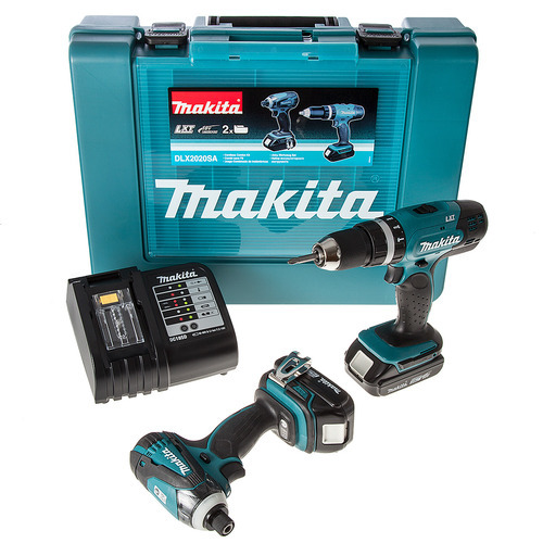 סט מקדחה רוטטת + אימפקט MAKITA- DLX2020YX1 18V