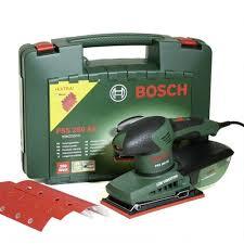 מלטשת רוטטת+ניירות לטש  BOSCH PSS 250 AE