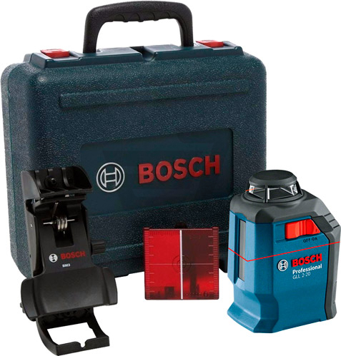 פלס לייזר צלב היקפי BOSCH GLL 2-20