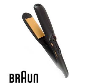 מעצב ומחליק שיער קרמי בראון BRAUN