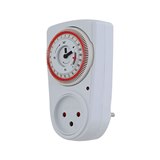 שעון שבת עם מחוגים תקע- שקע Semicom SM-TIS-12A