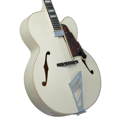 גיטרה חצי נפח + נרתיק D'Angelico Premier EXL1 CHAMPAGNE