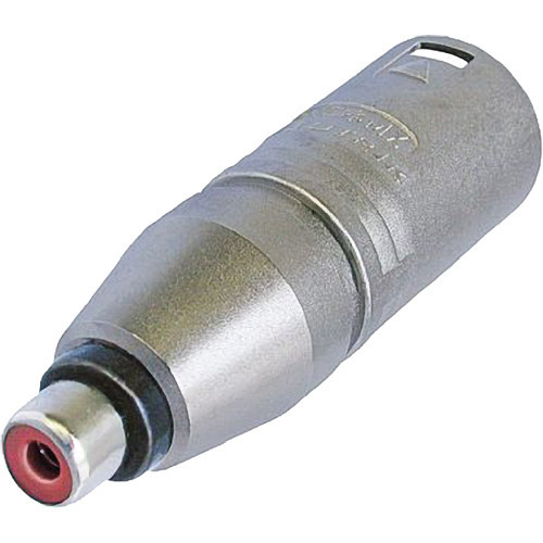 מתאם XLR זכר - RCA נקבה