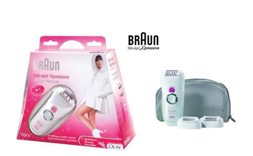 מסיר שיער בראון סילק אפיל אקספרסיב דגם 7185 BRAUN