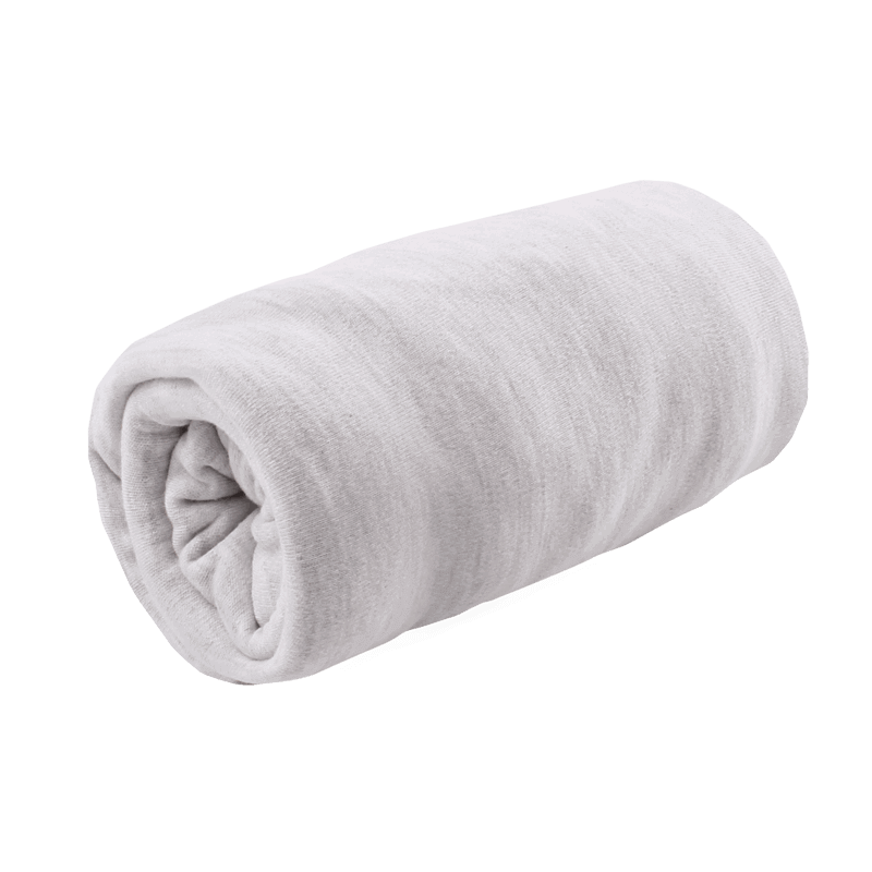 סדין למיטת תינוק מיננה minene גוון אפור מילאנז