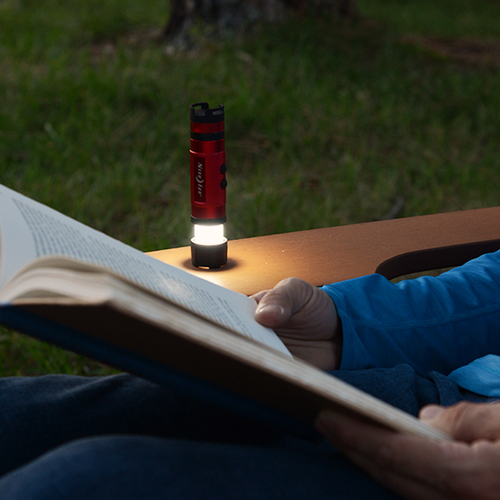 RADIANT® 3-IN-1 LED MINI FLASHLIGHT - 80 LUMENS