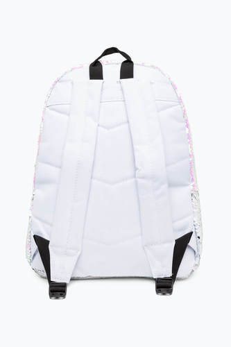 hype white backpack