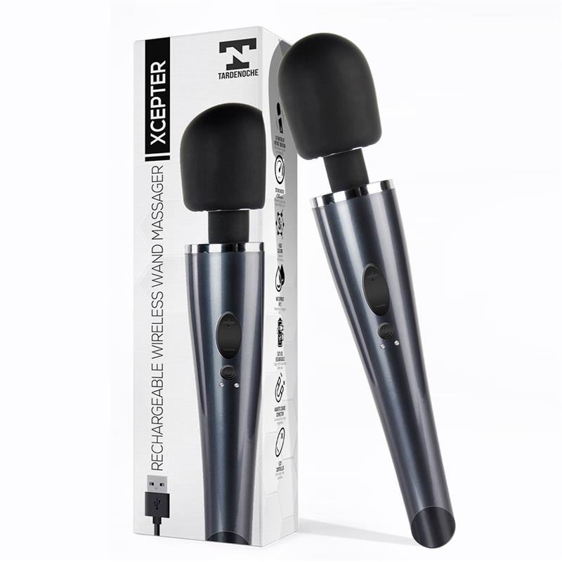 ויברטור וונד פרימיום נטען Tardenoche- Xcepter Wand - Rechargeable במחיר מיוחד ובלעדי לסקס פלאנט