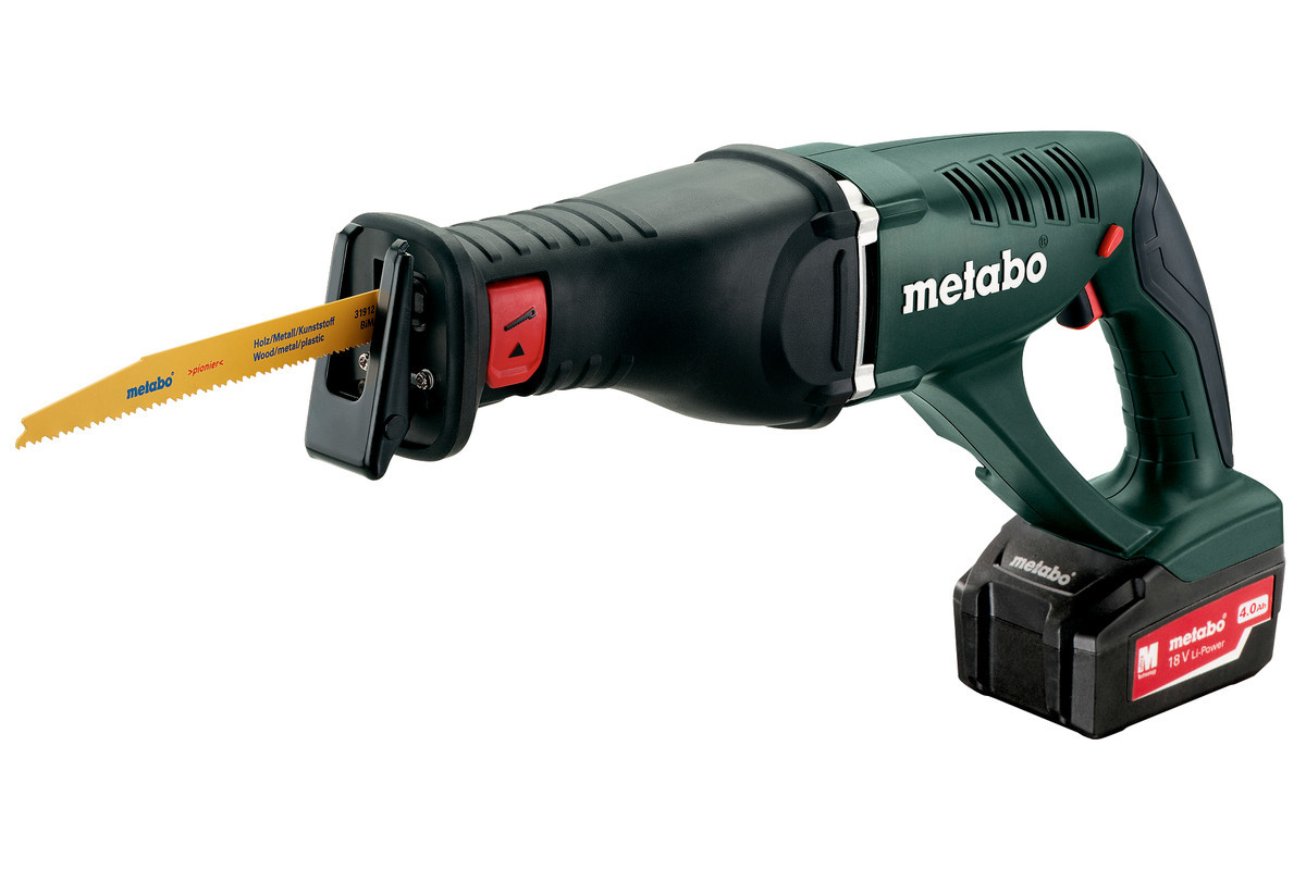 משור חרב 18V + שתי סוללות 4.0AH