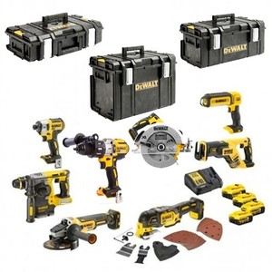 סט נטען 8 כלים  DEWALT 18V 5.0AH  