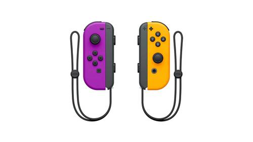 זוג בקרי משחק Nintendo Switch Joy-Con - סגול כתום
