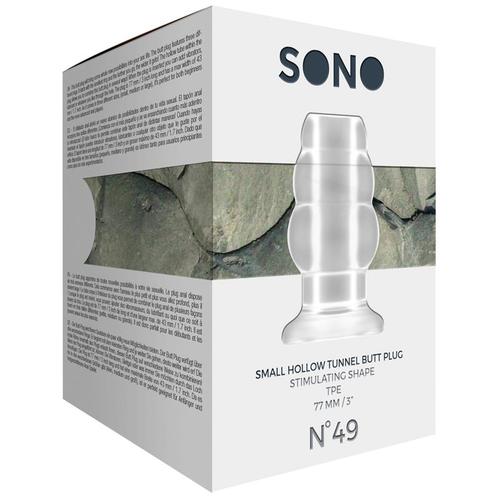 פלאג אנאלי שקוף מיוחד חלול גודל Sono- Tunnel Plug S