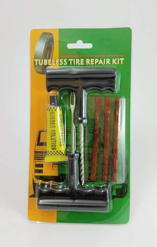 ערכה לתיקון תקר פנצ'ר לאופנוע 3 TUBELESS