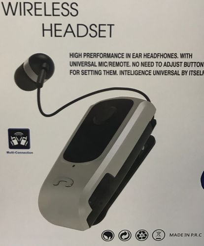 אוזניית Bluetooth  נשלפת   ChargePro 8565 V4.1