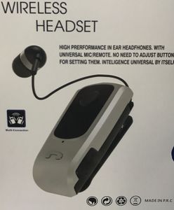אוזניית Bluetooth  נשלפת   ChargePro 8565 V4.1