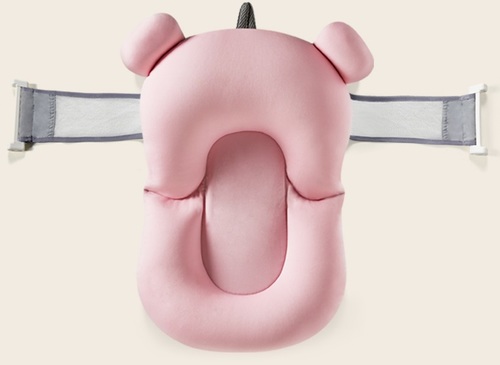 צף-קל - כרית אמבטיה לתינוק רצועות אבטחה - אפור כוכבים