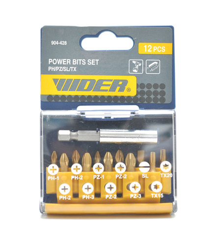 ביטים WIDER - PH/PZ/SL/TX - מוסרי כלי עבודה