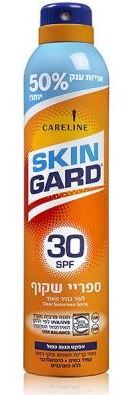 ספריי הגנה שקוף 30SPF