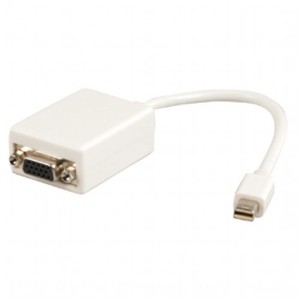 כבל מתאם MINI DP זכר - VGA נקבה 20 ס"מ