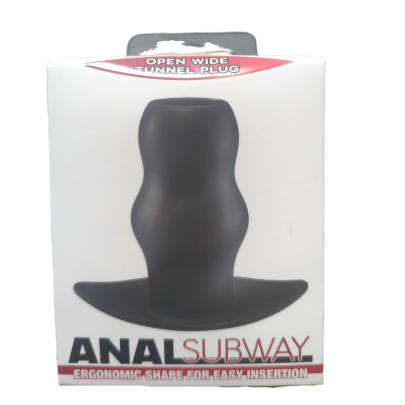 פלאג אנאלי שחור מיוחד חלול Anal Subway
