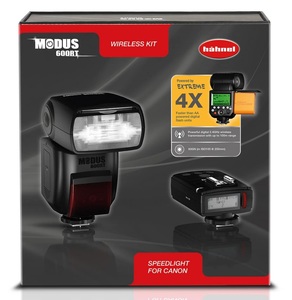 פלאש מקצועי וטריגר למצלמות Canon דגם Hahnel MODUS 600RT Kit