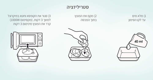 זוג מוצצים אורטודנטים ביבי הורים בקופסא רב תכליתית 6-16 חודשים ביבי bibi