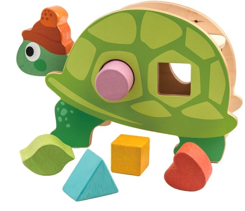 צב התאם צורה מעץ 6 חלקים