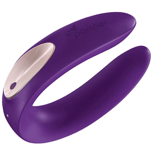 ויברטור לזוגות PARTNER PLUS SATISFYER