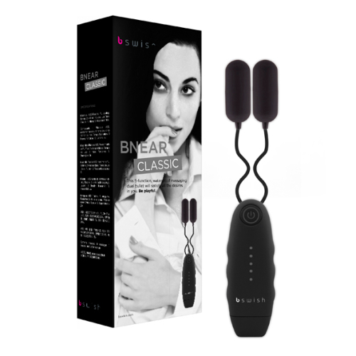 ביצת רטט כפולה BNear Classic Black