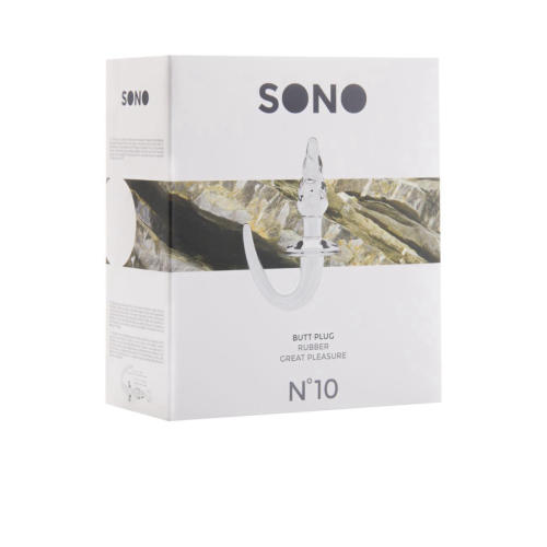 פלאג אנאלי פרימיום שקוף Shots - Sono N.10
