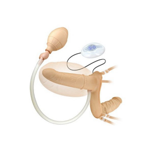 סטרפ און מתנפח לחדירה כפולה Seven Creations -Inflatable Strap On