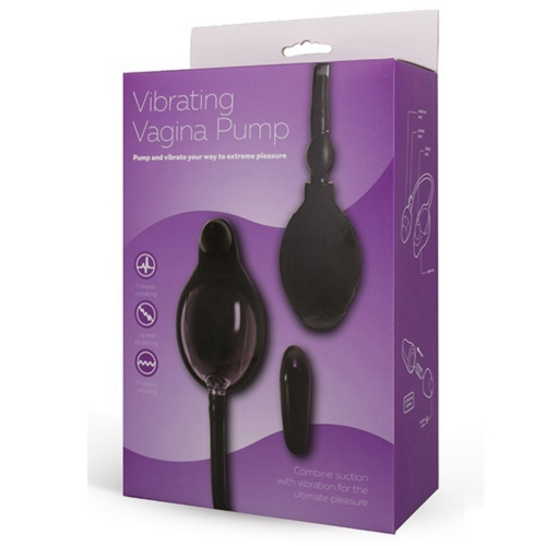משאבת מקצועית רוטטת לדגדגן Seven Creations - Vibrating Vagina Pump