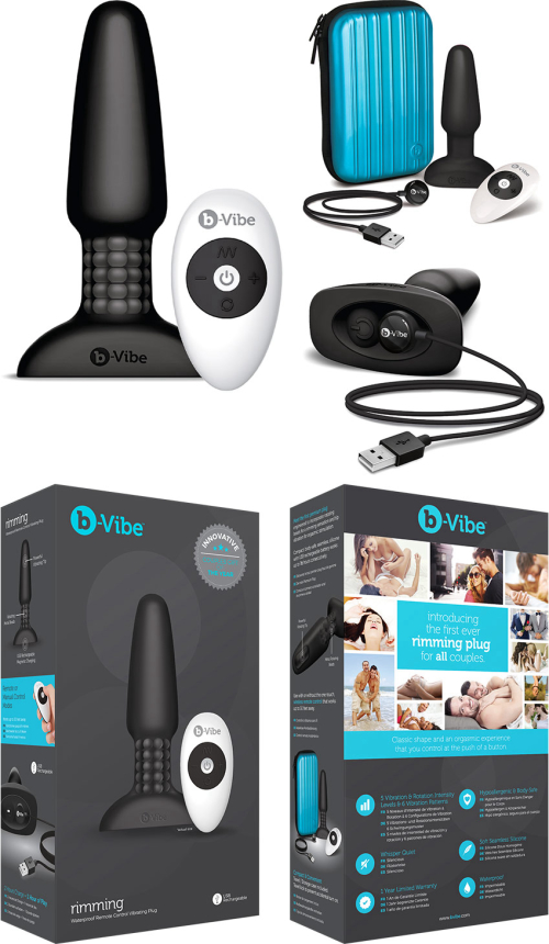 פלאג הרימינג הטוב ביותר בעולם  B-Vibe  Rimming Plugבלעדי בסקס פלאנט מיטב המוצרים וממיטב החברות הטובות ביותר בעולם