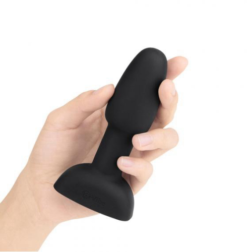 פלאג אנאלי רוטט רימינג למתחילות עם שלט רחוק B-vibe Rimming Plug Petite