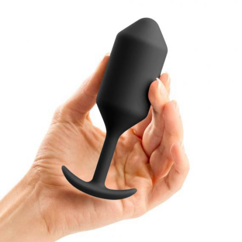 פלאג אנאלי בינוני למתקדמות 180 גרם  3  Bvibe SnugPlug