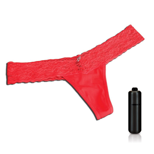 תחתון חוטיני רוטט Hustler Toys Lace Thong panties