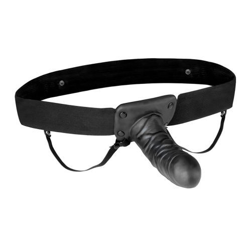 תותב סטרפ און רוטט איכותי לגבר Lux Fetish - Hollow Strap On