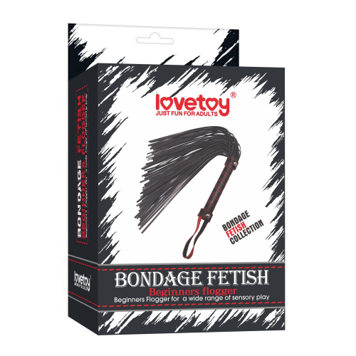 שוט זנבות פשוט למתחילות Lovetoy - Bondage Fetish