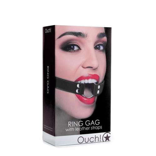 מחסום לפה גאג רינג  Shots - Ring Gag