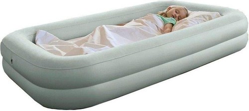 מזרון מתנפח לילדים עם מסגרת בטחון +משאבה 66810 INTEX