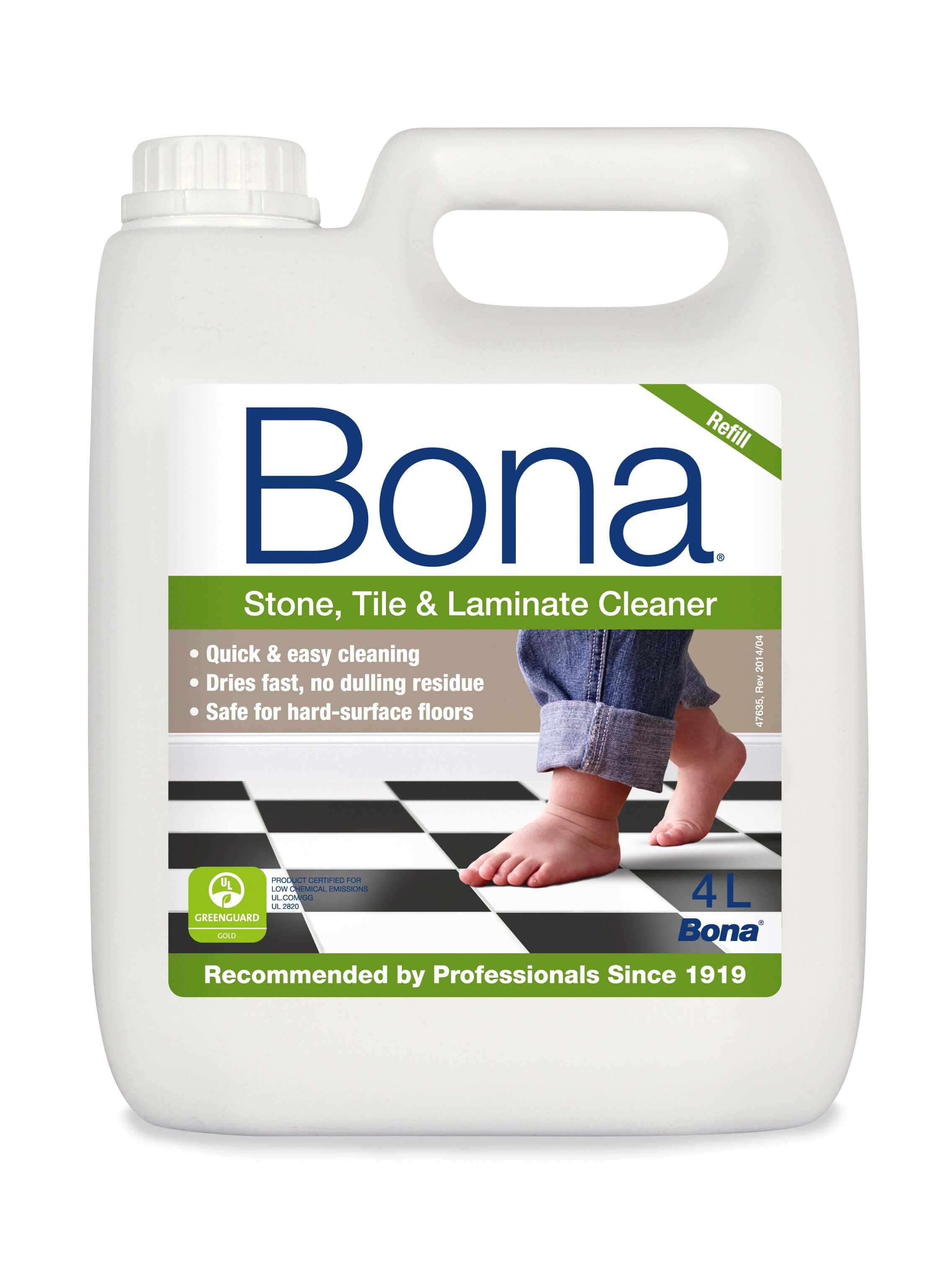 2.5 ליטר מנקה לאריחים ולמינציה BONA STONE 